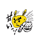 片腕ムッキンうさ子（個別スタンプ：2）