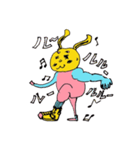 片腕ムッキンうさ子（個別スタンプ：5）