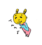 片腕ムッキンうさ子（個別スタンプ：12）