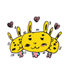 片腕ムッキンうさ子（個別スタンプ：17）