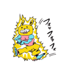 片腕ムッキンうさ子（個別スタンプ：36）