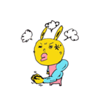 片腕ムッキンうさ子（個別スタンプ：39）