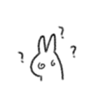 すこやかなうさぎ（個別スタンプ：1）