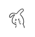 すこやかなうさぎ（個別スタンプ：3）
