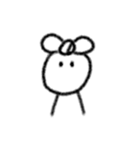 すこやかなうさぎ（個別スタンプ：8）