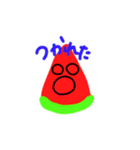 あかいたべものたち（個別スタンプ：3）