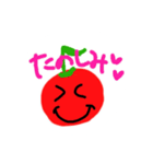 あかいたべものたち（個別スタンプ：6）