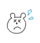 手描きくまさん（個別スタンプ：5）