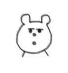 手描きくまさん（個別スタンプ：12）