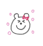 手描きくまさん（個別スタンプ：13）