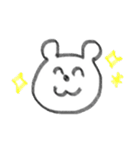 手描きくまさん（個別スタンプ：14）