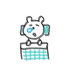 手描きくまさん（個別スタンプ：19）
