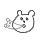 手描きくまさん（個別スタンプ：23）