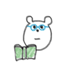 手描きくまさん（個別スタンプ：27）