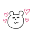 手描きくまさん（個別スタンプ：35）