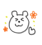 手描きくまさん（個別スタンプ：37）