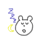 手描きくまさん（個別スタンプ：40）