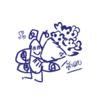Butterfly Organic V1（個別スタンプ：7）