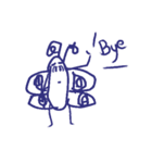 Butterfly Organic V1（個別スタンプ：9）