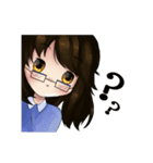 TeacherBlue（個別スタンプ：10）