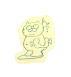 おぶたねこ（個別スタンプ：1）