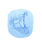 おぶたねこ（個別スタンプ：16）