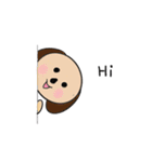 Cutie Puppy in Daily Life - by QTMei（個別スタンプ：3）