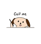 Cutie Puppy in Daily Life - by QTMei（個別スタンプ：7）