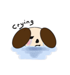 Cutie Puppy in Daily Life - by QTMei（個別スタンプ：10）