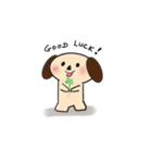 Cutie Puppy in Daily Life - by QTMei（個別スタンプ：21）