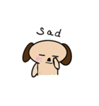 Cutie Puppy in Daily Life - by QTMei（個別スタンプ：27）