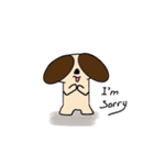 Cutie Puppy in Daily Life - by QTMei（個別スタンプ：29）