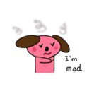 Cutie Puppy in Daily Life - by QTMei（個別スタンプ：30）