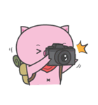 BooBoo The Pigpacker（個別スタンプ：31）