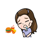 My name is Nuna（個別スタンプ：8）