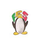 おとぼけペンギン「ペンペン」（個別スタンプ：28）