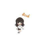 little girl dancing（個別スタンプ：11）