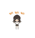 little girl dancing（個別スタンプ：12）