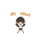 little girl dancing（個別スタンプ：15）