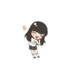 little girl dancing（個別スタンプ：20）