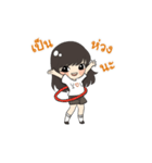 little girl dancing（個別スタンプ：21）