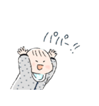 ゆるかわ赤ちゃんのパパママ育児スタンプ（個別スタンプ：25）