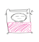 Line Gray daily life（個別スタンプ：16）