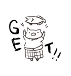 ぶたのぶーやん（個別スタンプ：1）