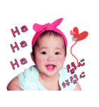Laugh like a honey girl（個別スタンプ：6）