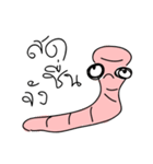 Little Cute Worm - HNon Noi Narak（個別スタンプ：6）