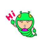 あおぼうの日常 (簡単な英語版)（個別スタンプ：15）