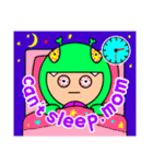 あおぼうの日常 (簡単な英語版)（個別スタンプ：35）