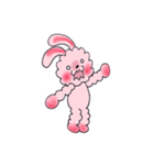 もこもこうさぎのももちゃん（個別スタンプ：3）