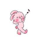 もこもこうさぎのももちゃん（個別スタンプ：4）